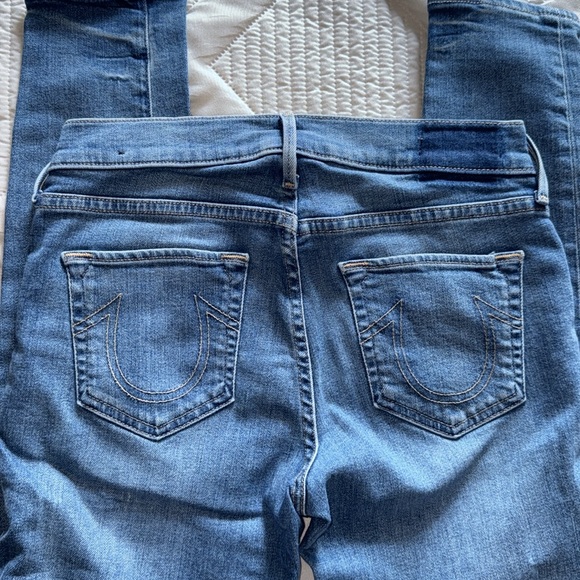 True Religion Halle Mid Rise Skinny jeans . Size 26 - Picture 2 of 7